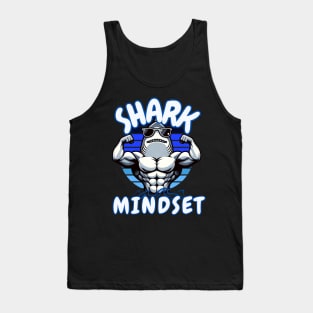 Shark Flexing Tank Top